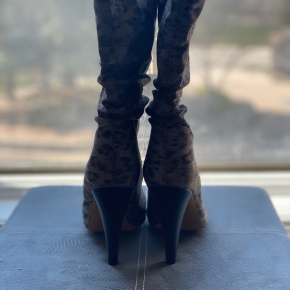 Iro canvas animal print boots. Size 38 - Picture 3 of 5